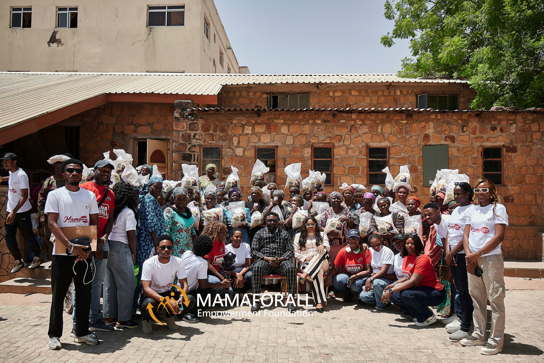 MAMAFORALL Foundation team in action at a community outreach event